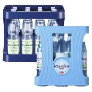 Rheinfels Mineralwasser oder Burgwallbronn First Class Mineralwasser 3.33&nbsp;&euro;