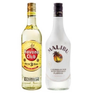 Havana Club Rum 3 Jahre oder Malibu 10.99 €