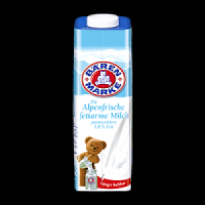 B&auml;renmarke Die Alpenfrische Vollmilch oder fettarme Milch 0.79&nbsp;&euro;