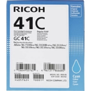 Ricoh GC-41 C/M/Y 26.99&nbsp;&euro;
