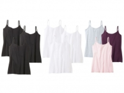ESMARA® Lingerie 3 Damen Spaghettitops 6.99 €
