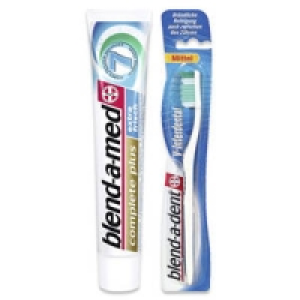 blend-a-med Complete Zahncreme oder blend-a-dent Zahnb&uuml;rste 0.79&nbsp;&euro;