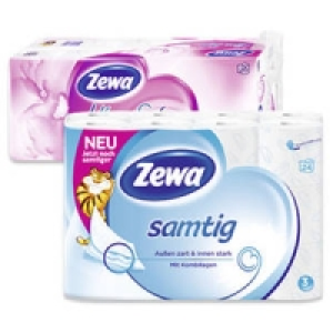 Zewa Ultra Soft Toilettenpapier oder Zewa samtig 7.99&nbsp;&euro;
