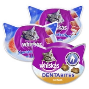 whiskas Dentabites oder Knuspertaschen 0.88 €