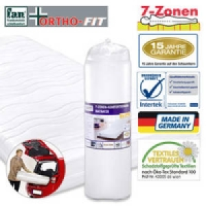 7-Zonen-Komfortschaum-Matratze 59.95 €