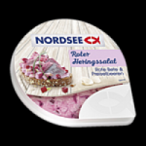 Nordsee Dill Heringshappen oder Roter Heringssalat 1.49&nbsp;&euro;