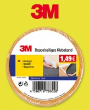 Doppelseitiges Klebeband 1.49&nbsp;&euro;