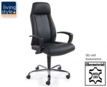 LIVING STYLE®Premium Leder Chefsessel