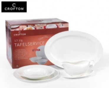 CROFTON®Tafelservice, 17-teilig  Classic Bone China 