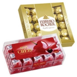 Ferrero Mon Ch&eacute;ri oder Rocher 3.99&nbsp;&euro;