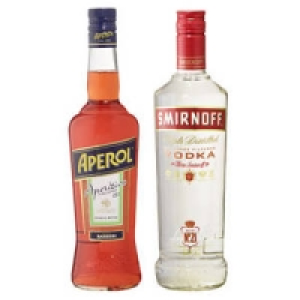 Aperol, Smirnoff Vodka, Lime oder Green Apple 8.99 €