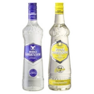 Wodka Gorbatschow oder Citron 5.99&nbsp;&euro;