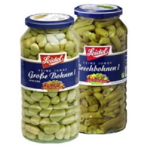 Seidel Brechbohnen oder Gro&szlig;e Bohnen wei&szlig;e Kerne 0.99&nbsp;&euro;