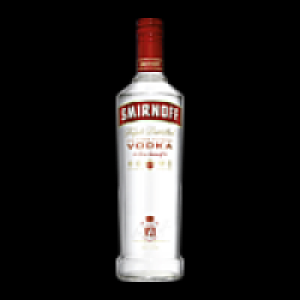 Smirnoff Premium Vodka Red Label 37,5% Vol. oder Johnnie Walker Red La