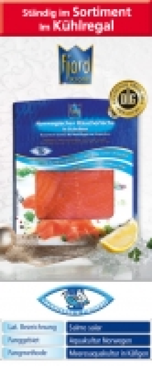 Norwegischer Räucherlachs 3.29 €