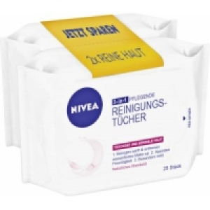 Nivea Reinigungstücher 2.99 €