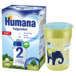 Humana Folgemilch 2 oder NUK Magic Cup 8.79 €