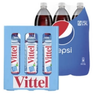 Pepsi oder Schwip Schwap oder Vittel 3.79&nbsp;&euro;