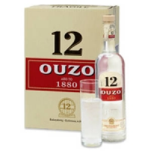 Ouzo 12, Hierbos oder Gold 8.49 €