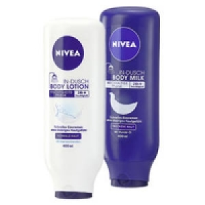 Nivea In-Dusch Body Milk oder Lotion 2.79&nbsp;&euro;