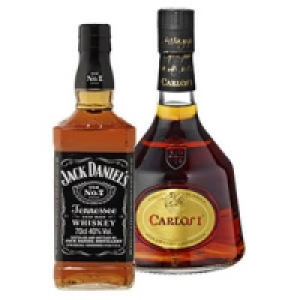 Jack Daniel&acute;s Tennessee Whiskey, Tennessee Honey oder Carlos I Brandy  15.99&nbsp;&euro;