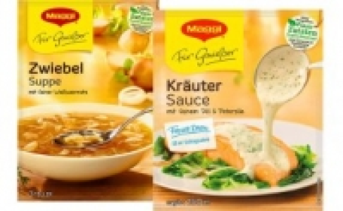 Maggi Für Genießer Suppe oder Sauce 0.79 €