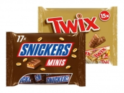 Snickers/Twix/Bounty/Milky Way/Mars Minis 2.22&nbsp;&euro;