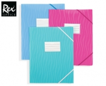REX® OFFICE Eckspannermappen, 3 Stück