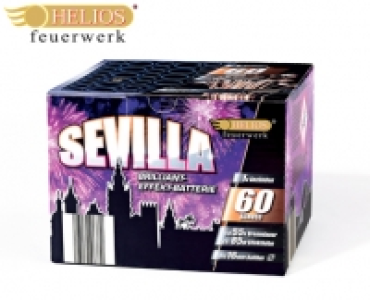 HELIOS®Sevilla 60 Schuss Brillant-Effekt-Batterie