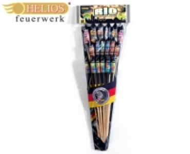 HELIOS®Rio 18-teiliges Profi-Bomben-Raketen-Sortiment