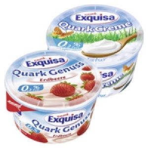 Exquisa Natur Quark oder Quark Genuss 1.29&nbsp;&euro;