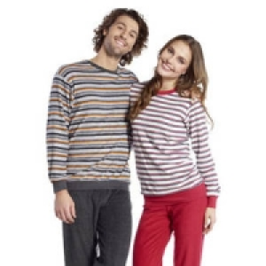 Damen- oder Herren-Frottee-Pyjama