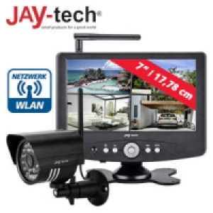Wireless-&Uuml;berwachungskamera-Set mit 7-LCD-Monitor M703SW