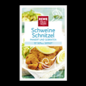 REWE Beste Wahl Schweine Schnitzel oder 2 H&auml;hnchen Schnitzel