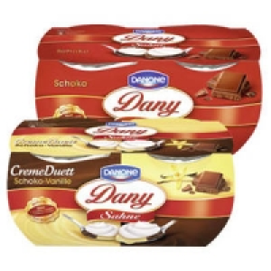 Danone Dany Sahne oder CremeDuett
