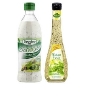 Kühne Dressing, Exquisit Essig oder Develey Dressing 1.49 €
