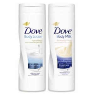 Dove Body Milk oder Lotion