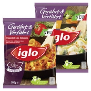iglo Ger&uuml;hrt & Verf&uuml;hrt Pappardelle alla Bolognese oder Tortelloni Ric