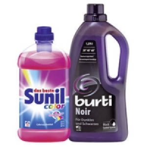 Sunil Waschmittel oder burti Feinwaschmittel