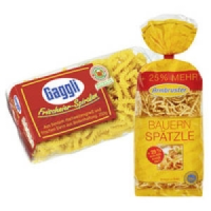 Gaggli Eierteigwaren oder Armbruster Bauern-Sp&auml;tzle