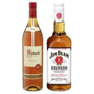 Jim Beam Bourbon Whiskey oder Asbach Uralt