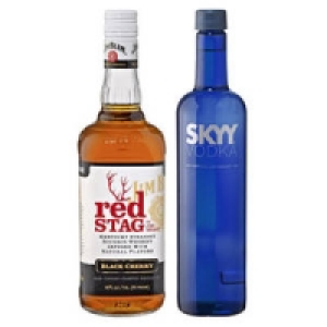 Skyy Vodka, Red Stag by Jim Beam oder Honey