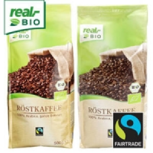 R&ouml;stkaffee Fairtrade gemahlen oder -Bohne