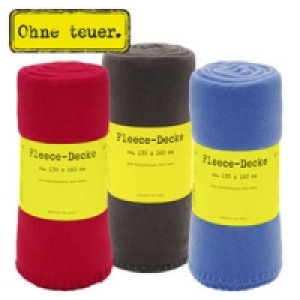 Fleece-Decke 2.99&nbsp;&euro;