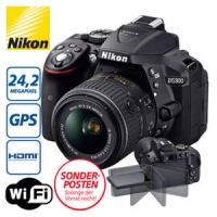 Real  Digitales Spiegelreflexkamera-Set D5300 mit Objektiv (18 - 55 mm VR II