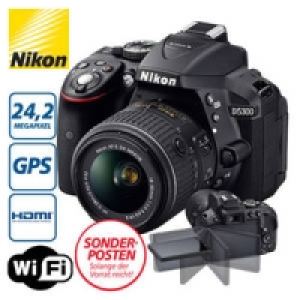 Digitales Spiegelreflexkamera-Set D5300 mit Objektiv (18 - 55 mm VR II
