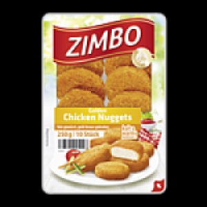 Zimbo Golden Chicken Nuggets 1.49 €