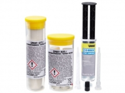 Lidl  UHU Klebstoff Reparatur Knetmasse Epoxy Kitt 56g/ Minis Epoxy Kitt 5x6