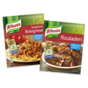 Knorr Fix f&uuml;r Spaghetti Bolognese oder f&uuml;r Rouladen 0.49&nbsp;&euro;