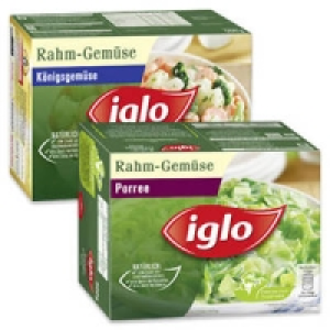 Iglo Gem&uuml;se Ger&uuml;hrt & Verf&uuml;hrt oder Rahm